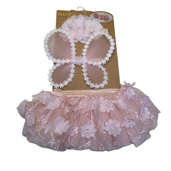 elly and emmy Other - Elly‎ & Emmy Whimsical Baby Tutu Cake Smash Outfit Ethereal Photo Prop